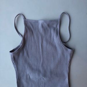 Aritzia Wilfred Annecy Bodysuit in Lilac